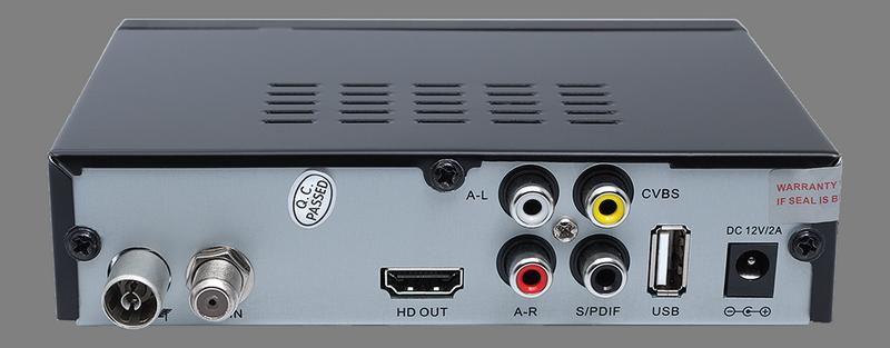 GI HD Slim Combo �������� ����������� HDTV ������� DVBS2/T/T2